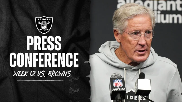 Pete Carroll and Geno Smith Postgame Presser – 11.23.25 Week 12