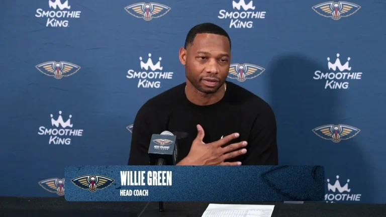 Willie Green interview Pelicans-Thunder Postgame 11 2 2025