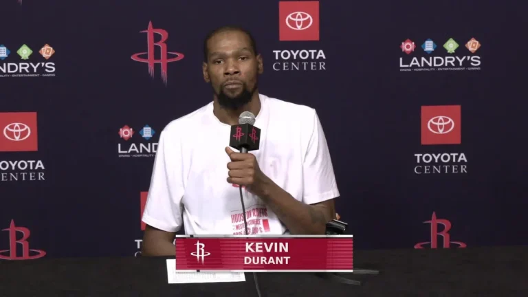 Kevin Durant Postgame Press Conference vs Portland Trailblazers