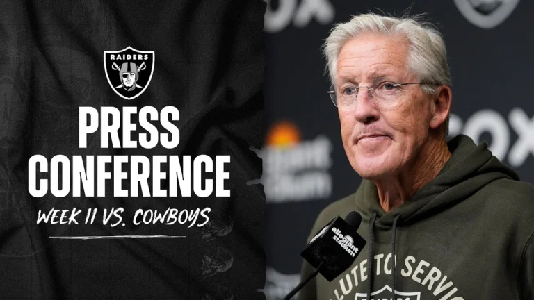 Pete Carroll and Geno Smith Postgame Presser – 11.17.25 Week 11