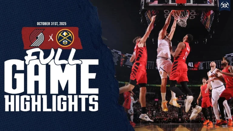 Denver Nuggets Full Game Highlights vs. POR