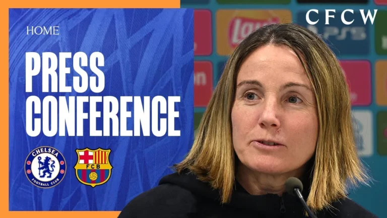 BOMPASTOR & CUTHBERT Press Conference UWCL GW4 Chelsea vs Barcelona 19 11 25 CFCW