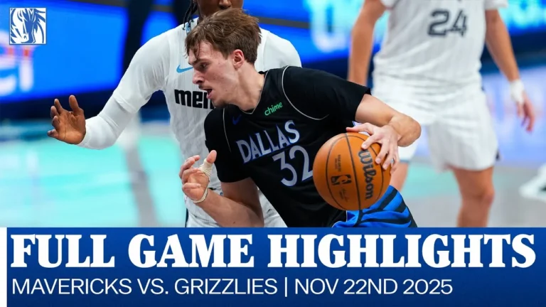 Mavericks Highlights vs. New Orleans Pelicans November 21, 2025