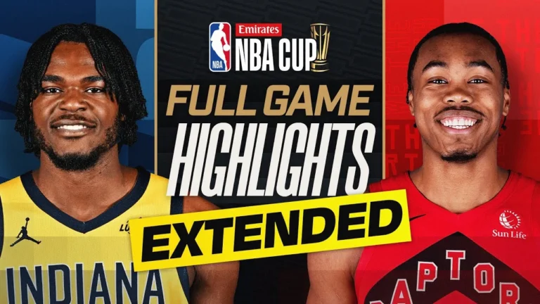 EXTENDED: PACERS at RAPTORS EMIRATES NBA CUP FULL GAME HIGHLIGHTS November 26, 2025