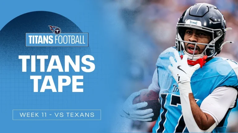 Chimere Dikes 67-Yard Punt Return TD Titans Tape