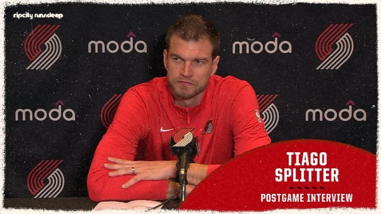 Tiago Splitter Postgame Media Availability at Houston Rockets November 14th, 2025