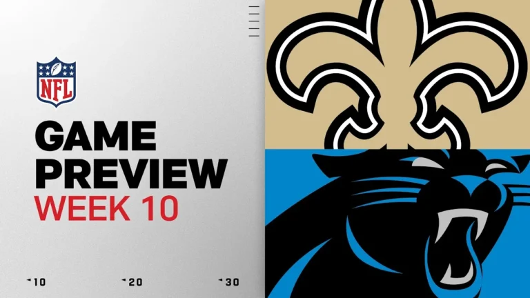 New Orleans Saints vs Carolina Panthers Week 10 Game Preview