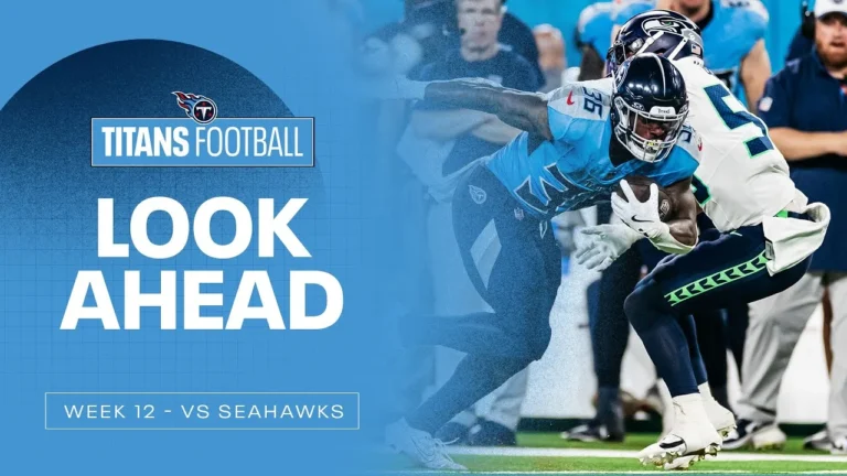 Titans vs. Seahawks Week 12 Look Ahead