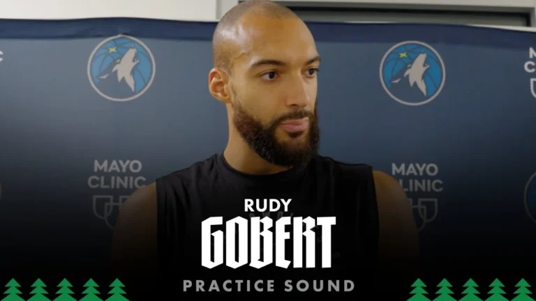 Everything We Can Control Has To Be At The Highest Level Rudy Gobert Practice Sound 11.28.25