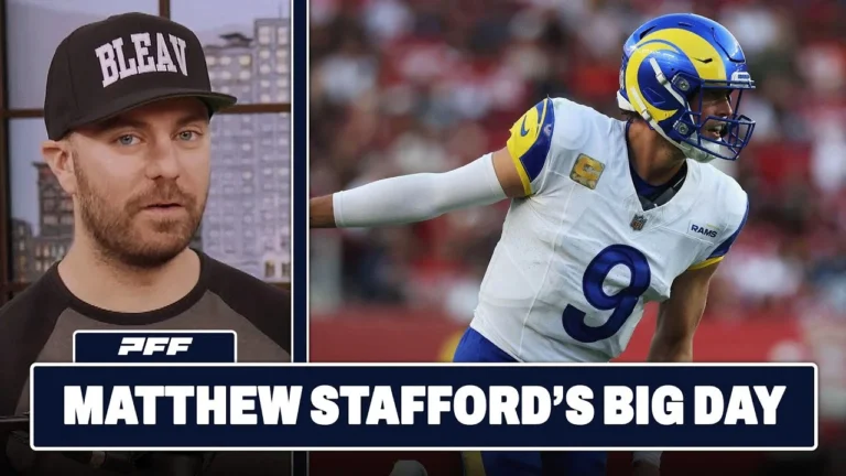 Los Angeles Rams vs. San Francisco 49ers Review PFF Grade Release Show
