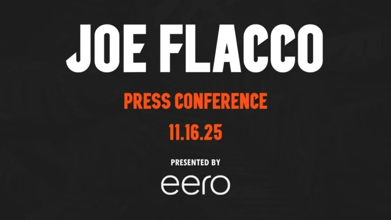 Joe Flacco Press Conference – November 16