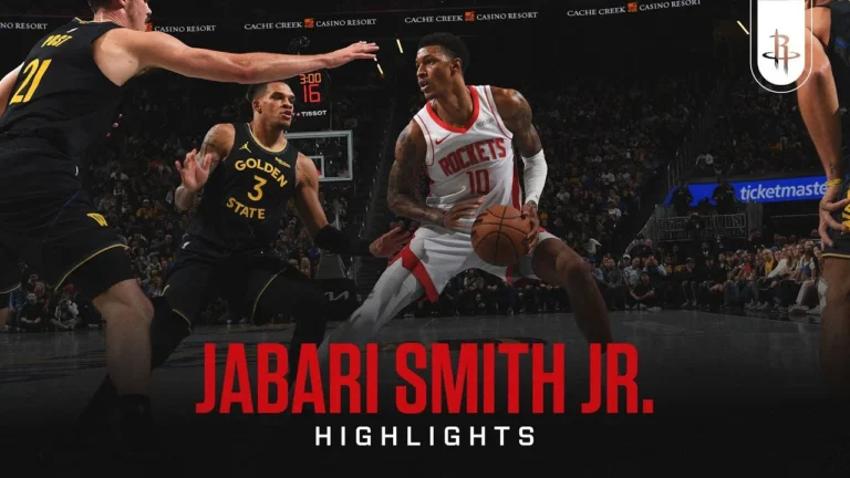 Jabari Smith Jr. (15 points) Highlights vs. Golden State Warriors