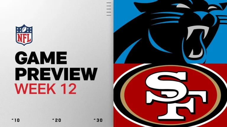 Carolina Panthers vs San Francisco 49ers Week 12 Game Preview