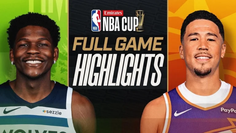 TIMBERWOLVES at SUNS EMIRATES NBA CUP FULL GAME HIGHLIGHTS November 21, 2025