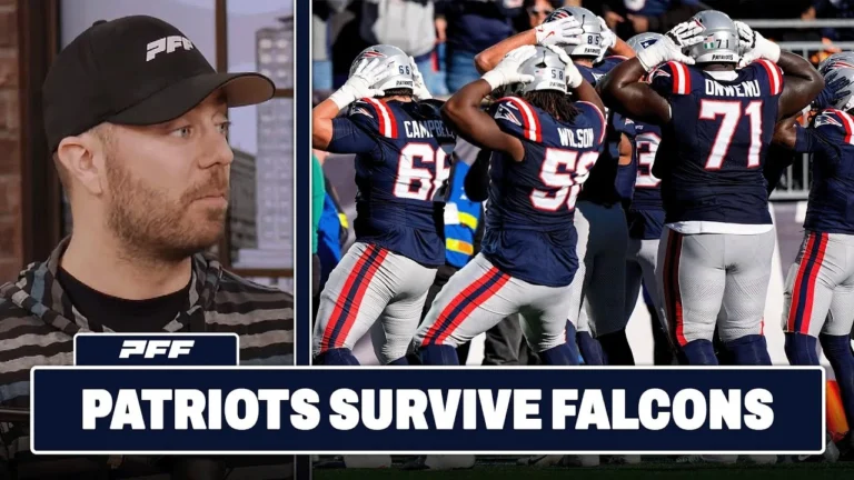 New England Patriots vs. Atlanta Falcons Review PFF Grade Release Show
