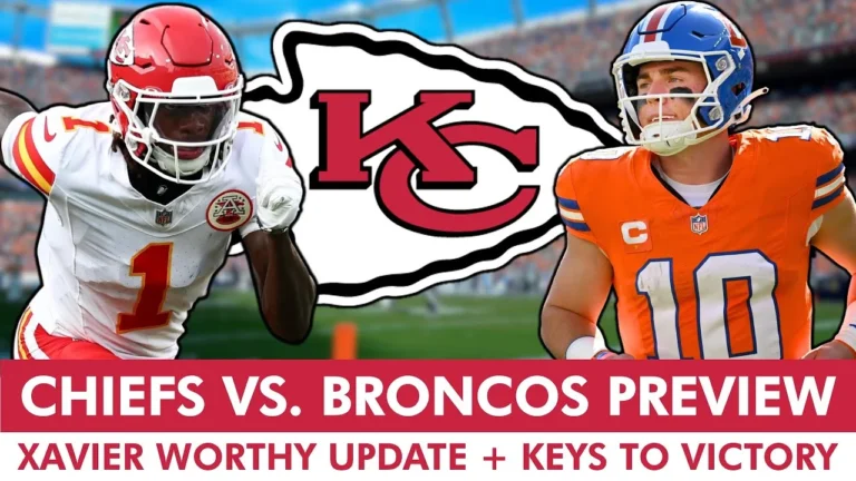 The Kansas City Chiefs WILL Beat The Denver Broncos In NFL Week 11 If