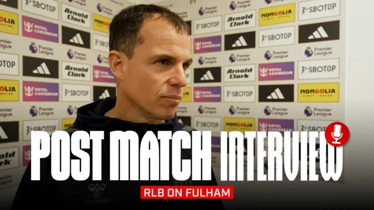 We missed that willingness RLB On Fulham Defeat Post Match Interview