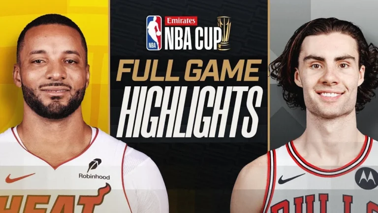 HEAT at BULLS EMIRATES NBA CUP :trophy: FULL GAME HIGHLIGHTS November 21, 2025