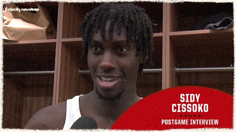 Sidy Cissoko Postgame Media Availability at Golden State Warriors November 21st, 2025