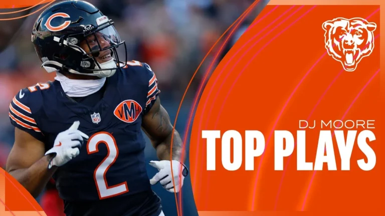 DJ Moore’s best plays from 2-TD game vs. Steelers Week 12