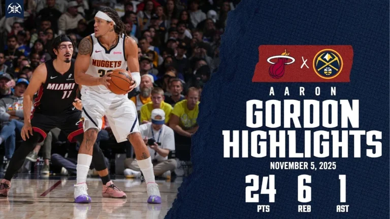 Aaron Gordon Game Highlights vs. Miami Heat