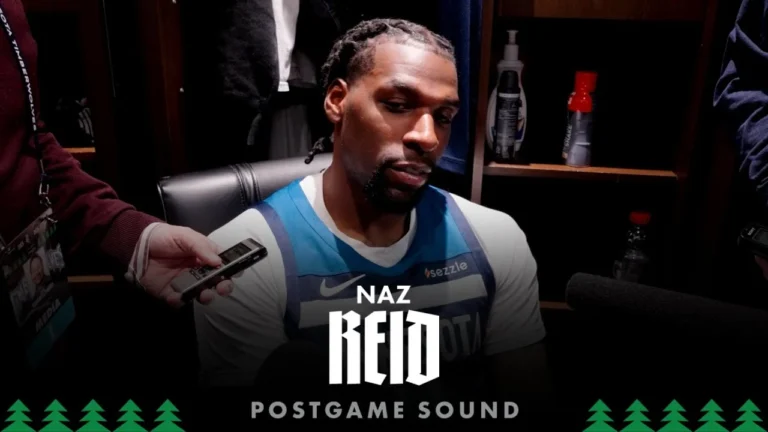 Finding A Way To Carry That Fire Into The Second Half Naz Reid Postgame Sound 11.19.25
