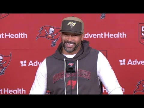 Larry Foote on Keeping Confidence, Staying Together Press Conference Tampa Bay Buccaneers
