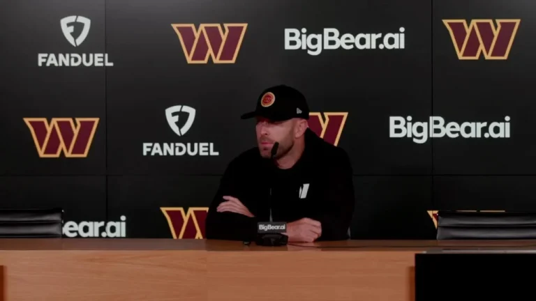 LIVE: OC Kliff Kingsbury Speaks to the Media Before Practice Washington Commanders