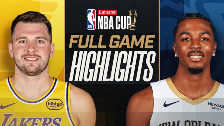 LAKERS at PELICANS EMIRATES NBA CUP FULL GAME HIGHLIGHTS November 14, 2025