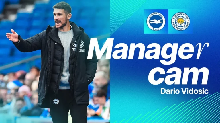 Vidosic Cam Brighton v Leicester City