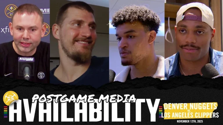 ALL Denver Nuggets Postgame Media vs. LAC