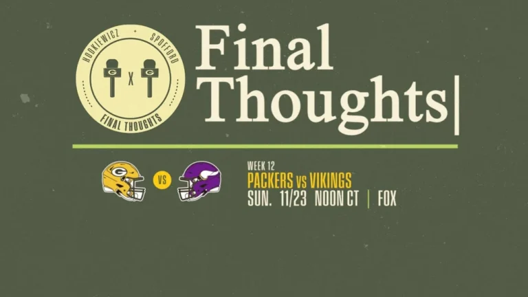 Final Thoughts: Packers vs. Vikings