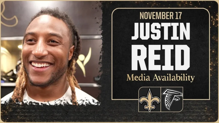 Justin Reid on Saints-Falcons rivalry, bye week New Orleans Saints