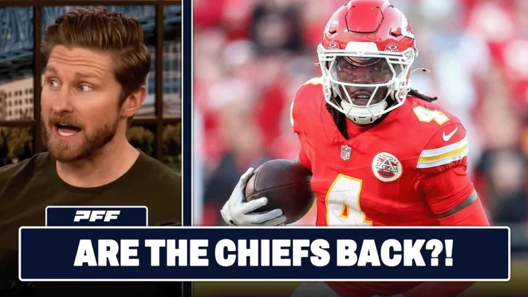 Indianapolis Colts vs. Kansas City Chiefs Review PFF Grade Release Show