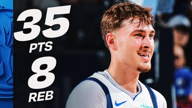 Cooper Flagg’s HISTORIC 35 PT Night vs Clippers November 26, 2025