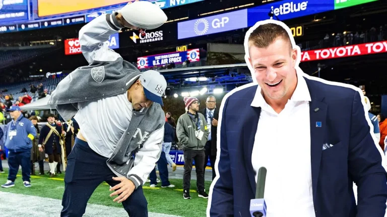 Behind The Scenes of Rob Gronkowski’s Patriots Retirement