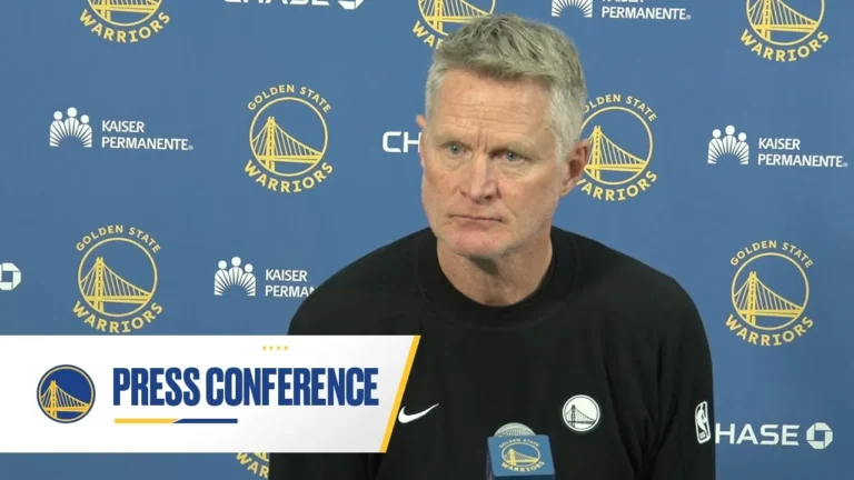 Steve Kerr Recaps Warriors Loss at Thunder Nov. 11, 2025