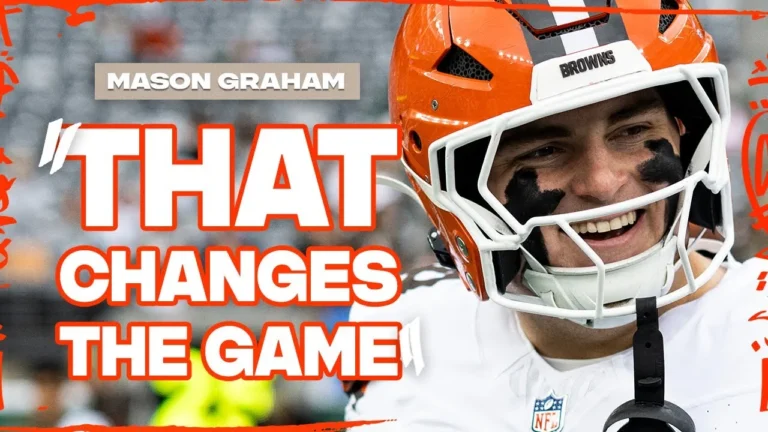 Mason Graham Press Conference: That changes the game