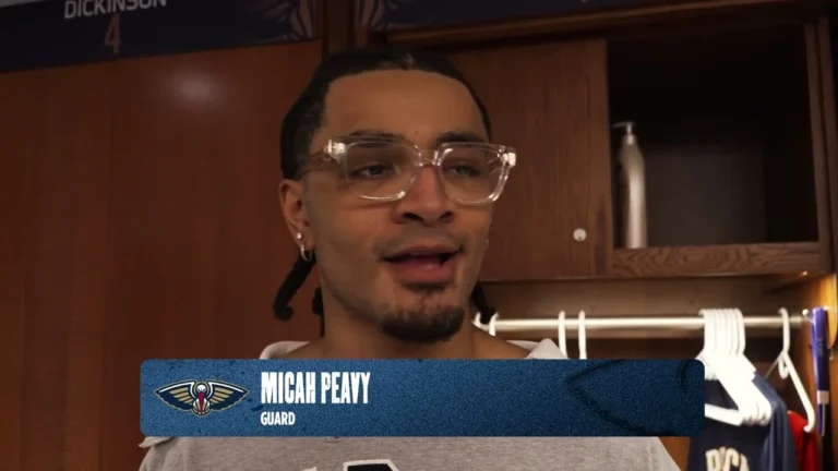 Micah Peavy on defense strategies, confidence Pelicans-Thunder Postgame 11 17 2025