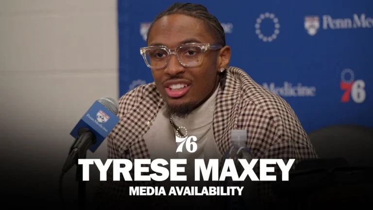 Philadelphia 76ers Postgame Media Availability Tyrese Maxey 11.17.25