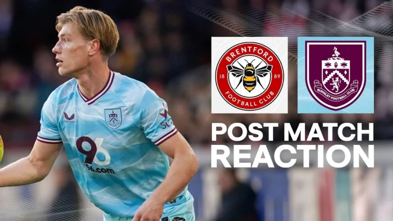 Flemming Reflects On Defeat In The Capital REACTION Brentford 3-1 Burnley