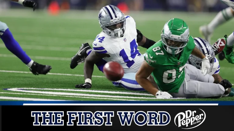 Instant Reaction to Cowboys Win Over Eagles Dr Pepper First Word