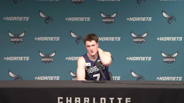 Hornets vs Jazz: Kon Knueppel Postgame Media Availability 11 2 2025