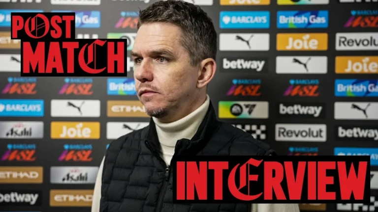 Marc Skinner Reacts To Man City Defeat
