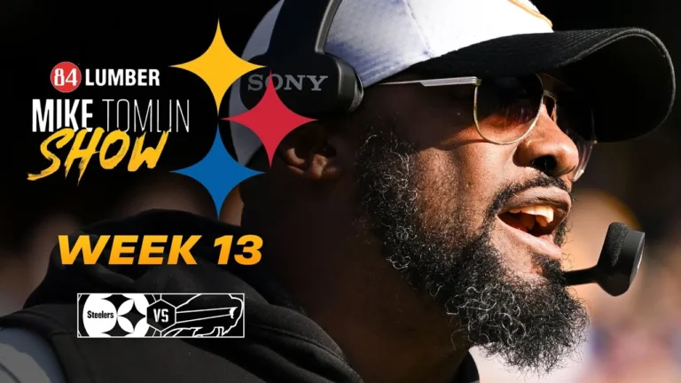 The Mike Tomlin Show: Week 13 vs Buffalo Bills Pittsburgh Steelers