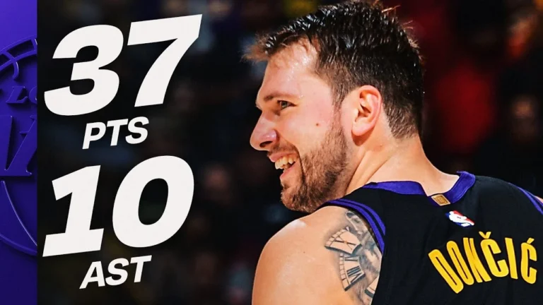 Luka Put On A Show With 37-PT DOUBLE-DOUBLE vs Jazz November 18, 2025