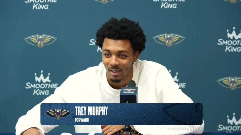 Trey Murphy III Interview Pelicans-Bulls Postgame 11 24 2025