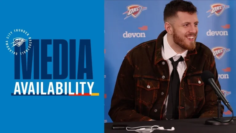 OKC Thunder Full Media Availability Post Game at Portland Trail Blazers November 5, 2025