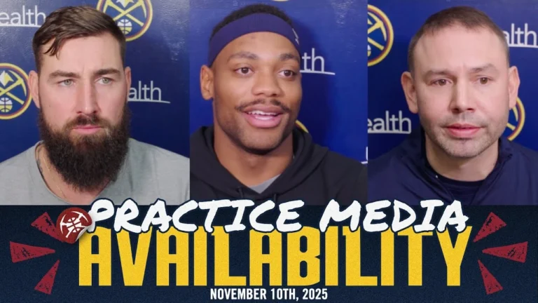 Denver Nuggets Practice Media 11 10 25