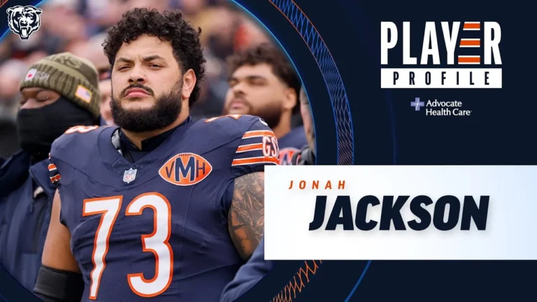 Jonah Jackson Player Profile Chicago Bears
